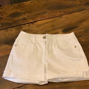 Like new white stretch shorts!